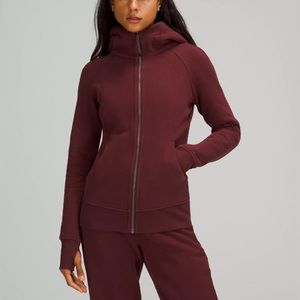 Size 2 LuluLemon Scuba zip-up. Like new condition.